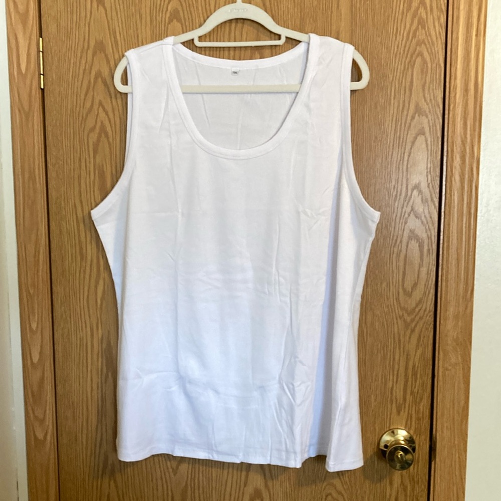 White Sleeveless Top - Picture 2 of 4